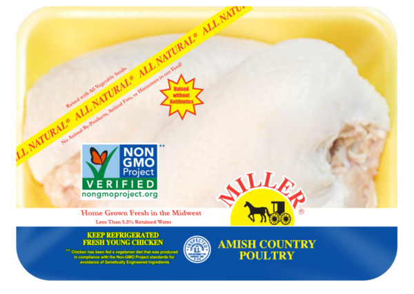 Chicken Breast Split - CASE PRICE - 5-6/pkg; 9pkg/case